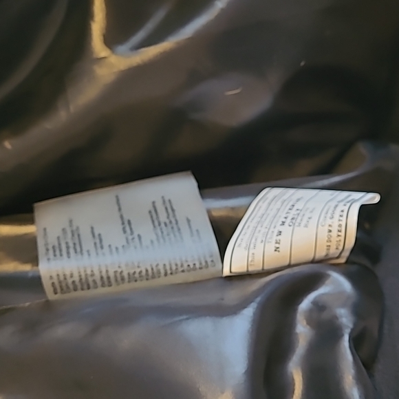 Genuine leather and Goose Down filled Vest - Picture 3 of 7